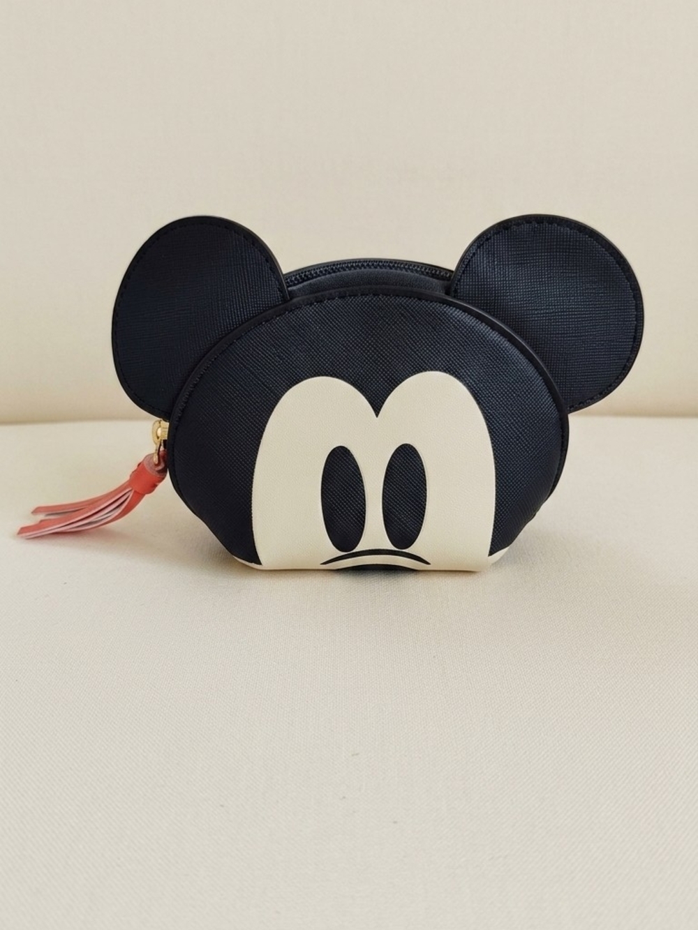 Disney Navy and Black Mickey Ear Coin Pouch